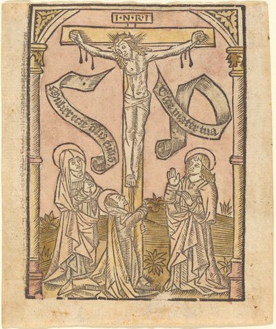 Die Kreuzigung, ca. 1500 von Unbekannt