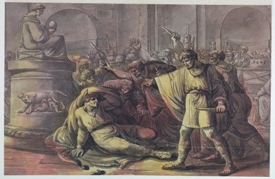 Der Tod von Julius Caesar von Unbekannt