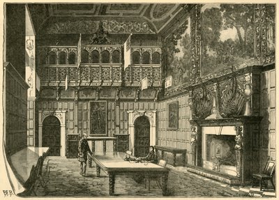 Der Speisesaal, Hatfield, 1898 von Unbekannt