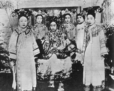 Die Kaiserinwitwe von China, 1904 von Unbekannt