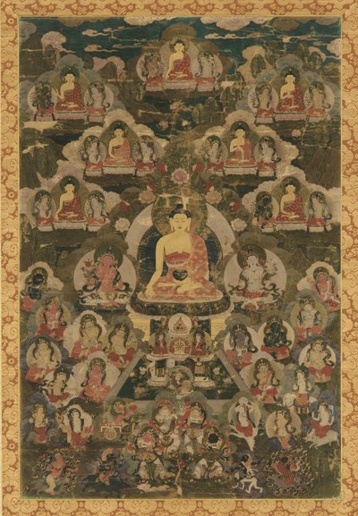 Die acht Medizinbuddhas von Unbekannt