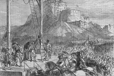 Die Hinrichtung von Montrose, um 1880 von Unbekannt