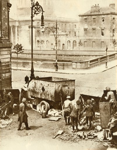 Die Vier Gerichte, Dublin, Irland, Juli 1922, 1935 von Unbekannt