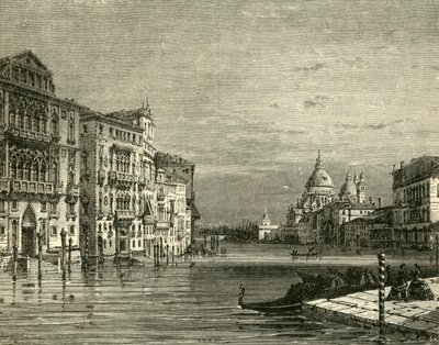 Der Große Kanal, Venedig, 1890 von Unbekannt