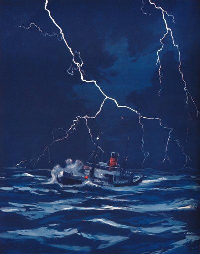 Die Pracht des Blitzes, 1935 von Unbekannt