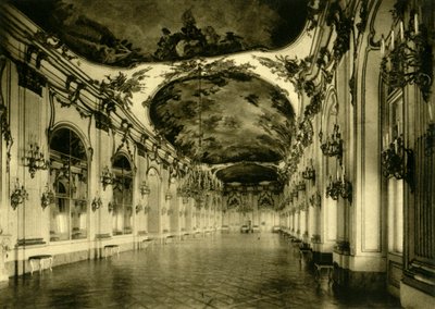 Die Große Galerie, Schloss Schönbrunn, Wien, Österreich, ca. 1935 von Unbekannt