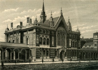 Die große Halle, Dulwich College von Unbekannt