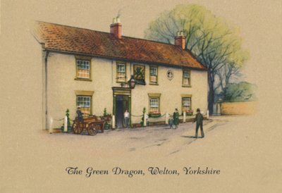 Der grüne Drache, Welton, Yorkshire, 1939 von Unbekannt