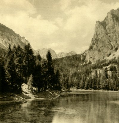 Der Grüne See, Steiermark, Österreich, ca. 1935 von Unbekannt