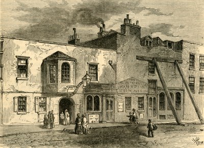 The Gun Tavern, 1820, um 1876 von Unbekannt