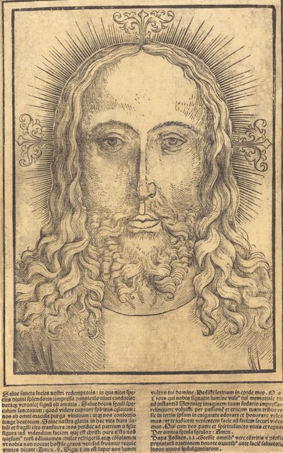 Der Kopf Christi von Unbekannt