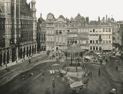 Das Hôtel de Ville, Brüssel, Belgien, 1895 von Unbekannt