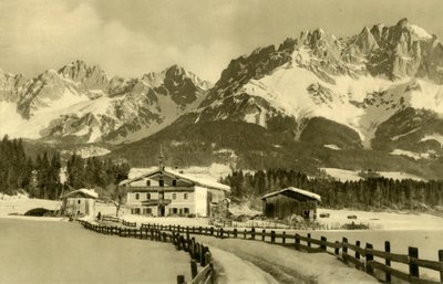 Die Kaisergebirge, Oberndorf, Tirol, Österreich, ca. 1935 von Unbekannt