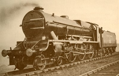 Der Lord Nelson, Southern Railway, um 1930 von Unbekannt