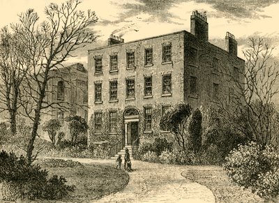 Das Herrenhaus, Dalston, ca. 1876 von Unbekannt