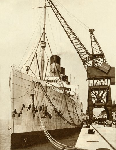 Die Mauretania, 1922, 1935 von Unbekannt