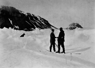 Das Treffen von Jackson und Nansen, ca. 1893-1896, 1897 von Unbekannt