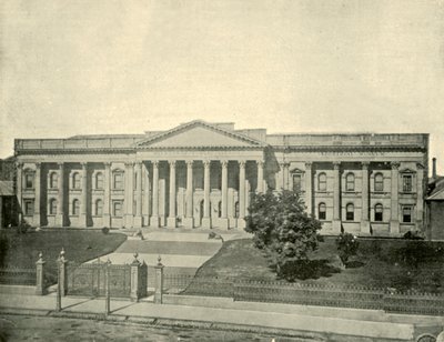 Die Melbourne Öffentliche Bibliothek, 1901 von Unbekannt