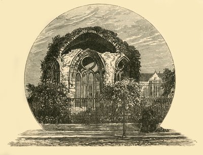 Das Kloster und das Madras College, 1898 von Unbekannt