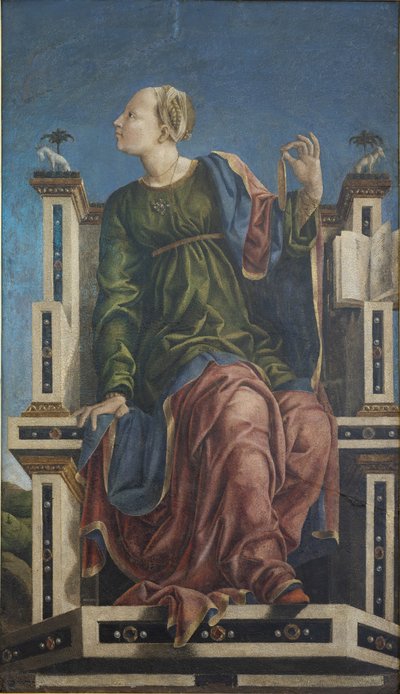 Die Muse Urania, ca. 1457 von Unbekannt