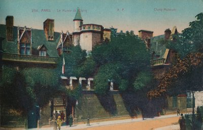 Musée de Cluny, Paris, um 1920 von Unbekannt