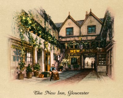 The New Inn, Gloucester, 1936 von Unbekannt