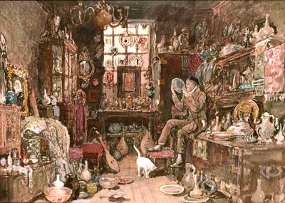 Der Raritätenladen, ca. 1900 von Unbekannt