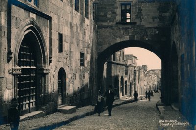 Die Altstadt von Rhodos, Griechenland, 1936 von Unbekannt