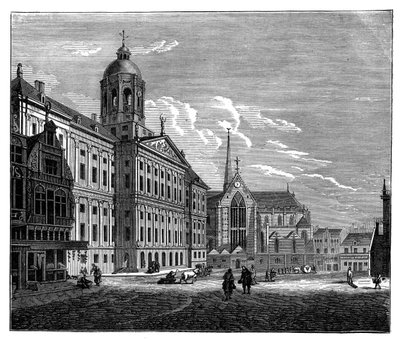 Der Palais Royal, Amsterdam, ca. 1890 von Unbekannt