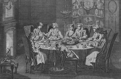 Das Passah der portugiesischen Juden, ca. 1730er von Unbekannt
