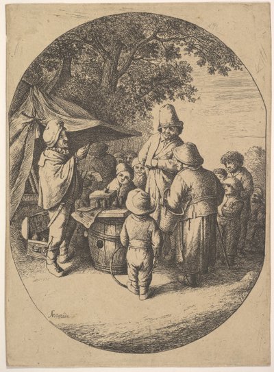 Der Quacksalber (Kopie) von Unbekannt