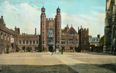 Der Innenhof, Eton College, 1905 von Unbekannt