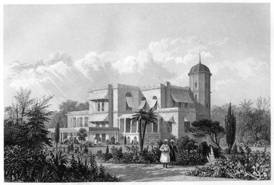 Die Residenz, Lucknow, Indien, um 1860 von Unbekannt