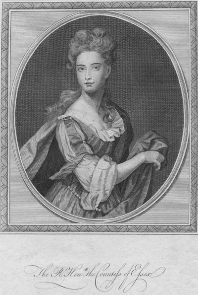 Die Rechte Ehrenwerte Gräfin von Essex, 1787 von Unbekannt