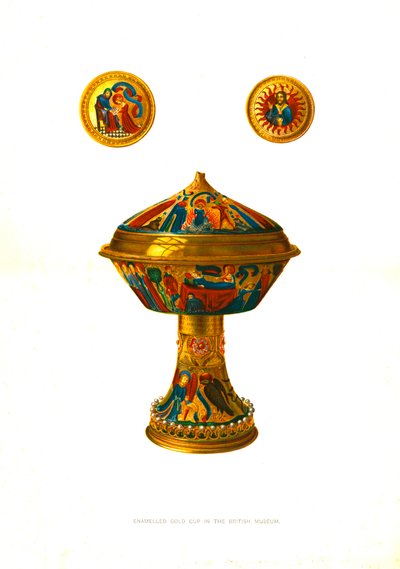 Der königliche Goldpokal, spätes 19. Jahrhundert von Unbekannt