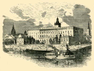 Das Königliche Schloss, Stockholm, 1890 von Unbekannt