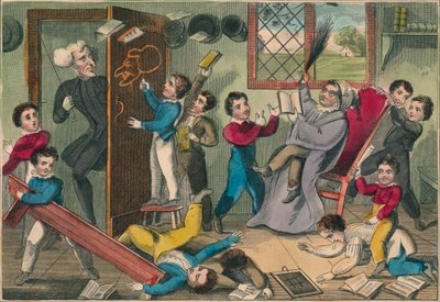 Der Schulmeister im Ausland, 1832 von Unbekannt