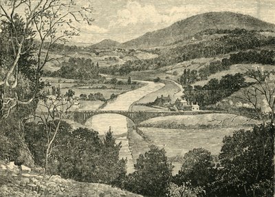 Der Severn, von Benthall Edge, 1898 von Unbekannt