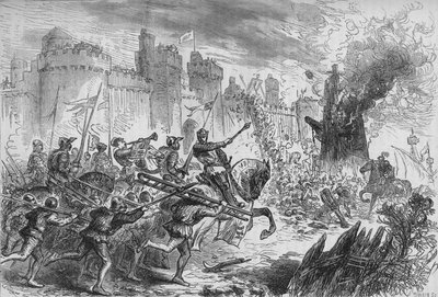 Die Belagerung von Berwick, um 1880 von Unbekannt