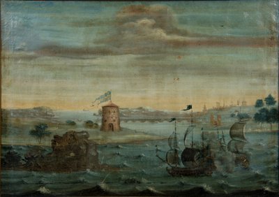 Die Belagerung von Wyborg, 1710er Jahre von Unbekannt