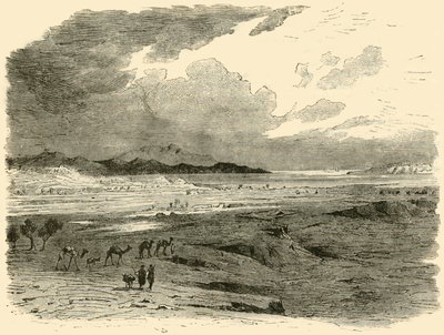 Der Ort von Troja, 1890 von Unbekannt