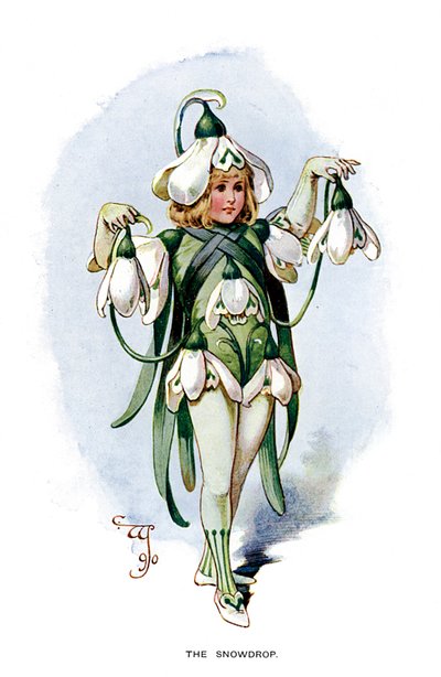 Das Schneeglöckchen, 1899 von Unbekannt
