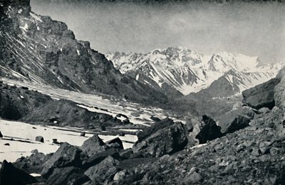 Der südliche Abgrund des Aconcagua von Unbekannt