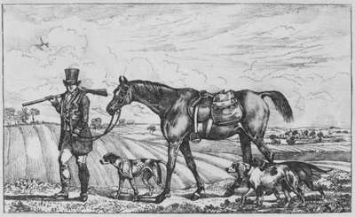 Der Sportsmann, 1827 von Unbekannt