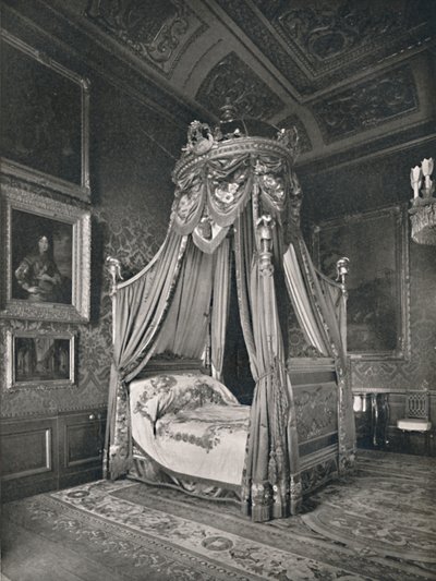Das Staatsbett, von Georges Jacob, 1927 von Unbekannt