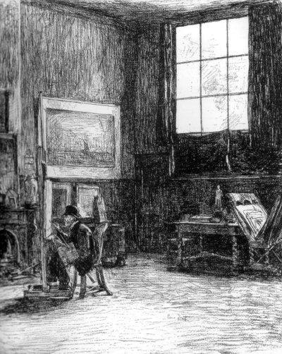 Das Studio Nord, um 1880-1882 von Unbekannt