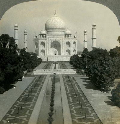 Das Taj Mahal, Agra, Indien, 1902 von Unbekannt