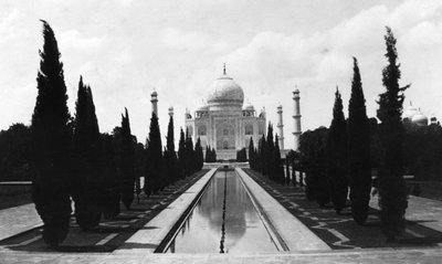 Das Taj Mahal, Agra, Indien, 1916-1917 von Unbekannt
