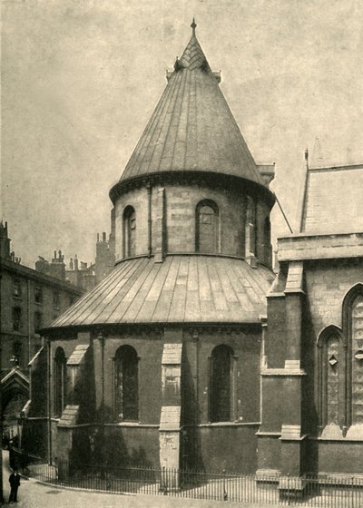 Temple Church, 1908 von Unbekannt