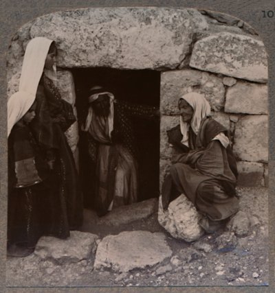 Das Grab des Lazarus, Bethanien, ca. 1900 von Unbekannt